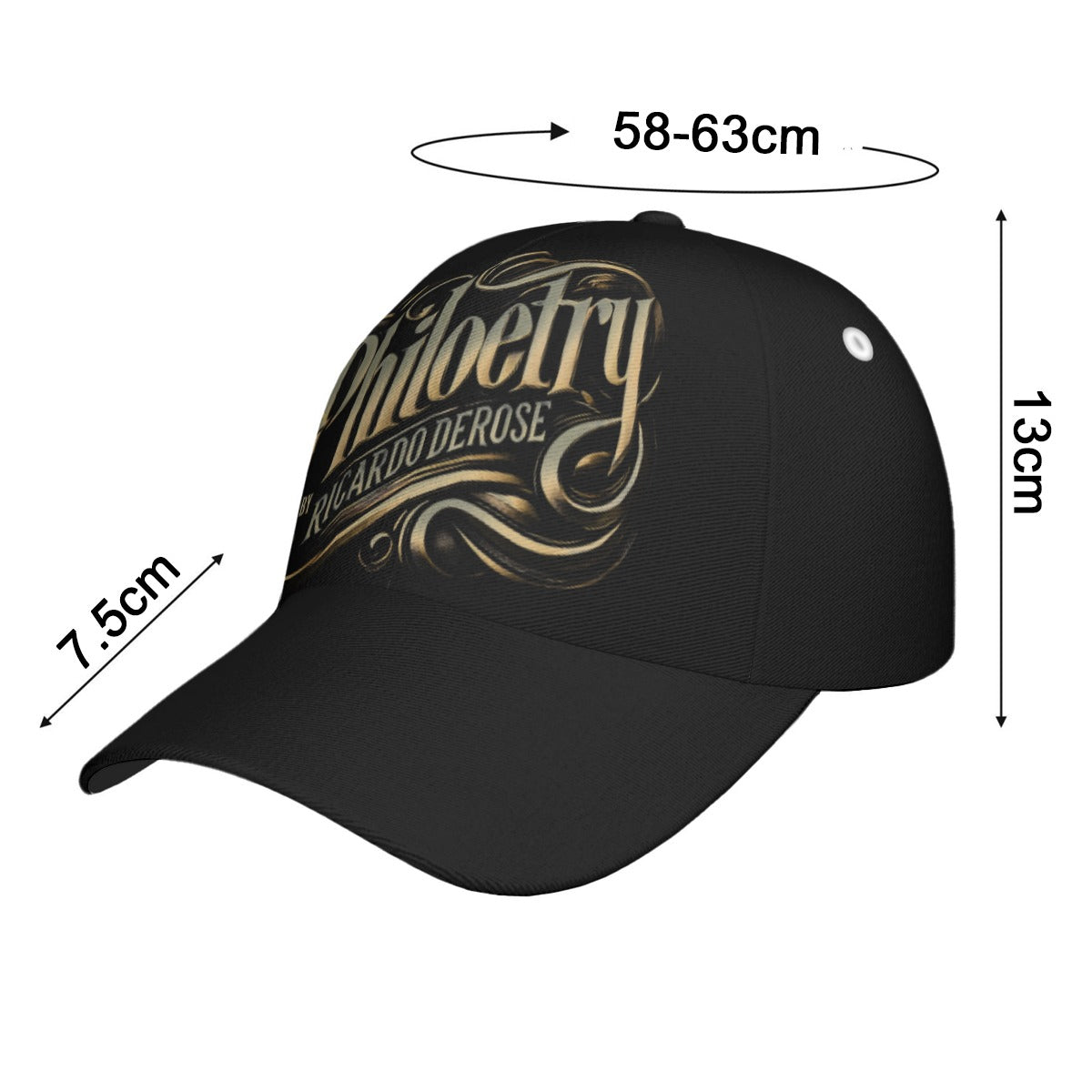 Philoetry - All-Over Print Peaked Cap