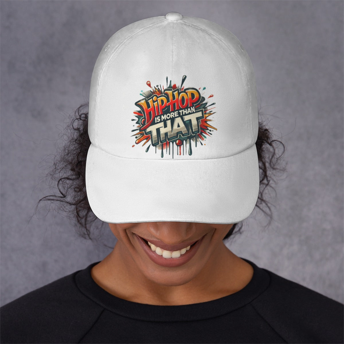 Hip-Hop Is More Than That - All-Over Print Peaked Cap