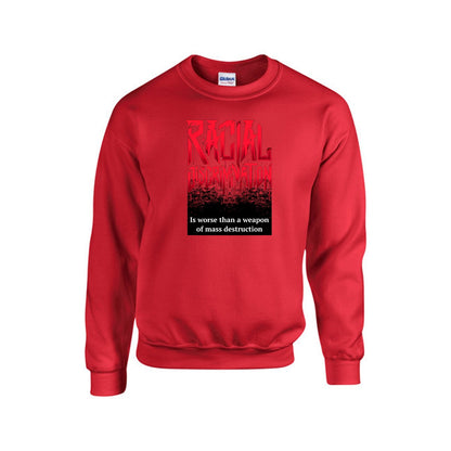 Racial Discrimination - Men's Sweatshirt For The USA |Gildan 18000 Single DTF