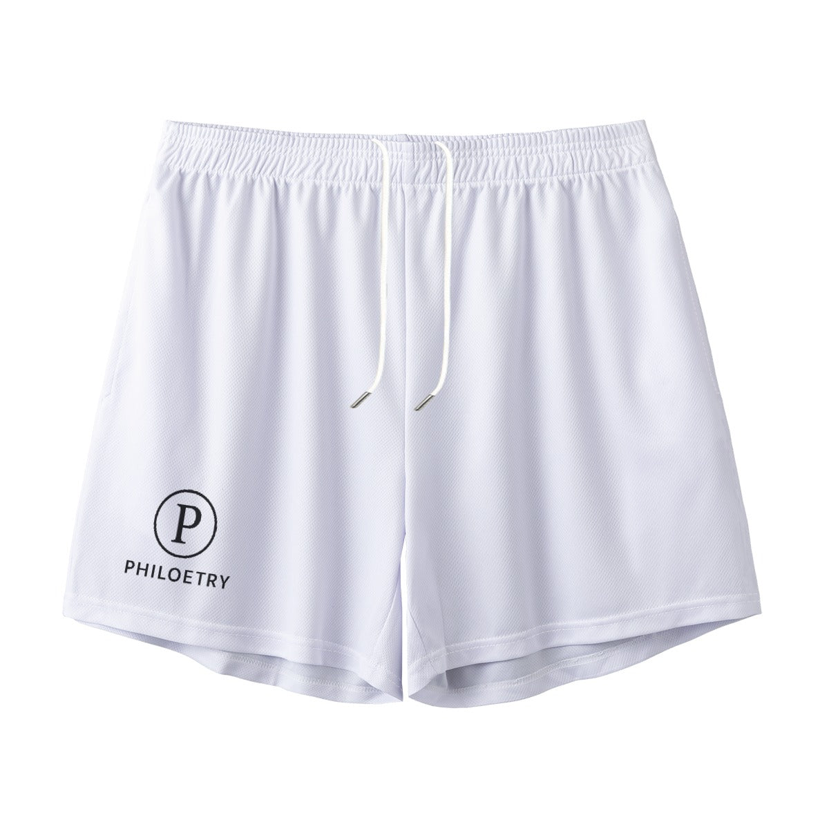 Philoetry - All-Over Print Men's Pocket Customizable Shorts