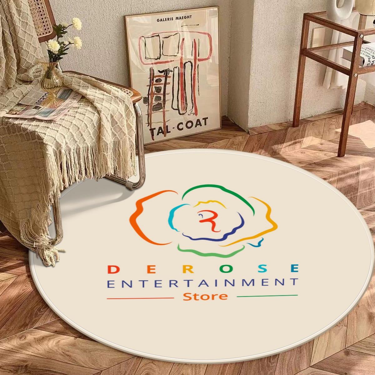 Derose Enertainment Store - Foldable round mat