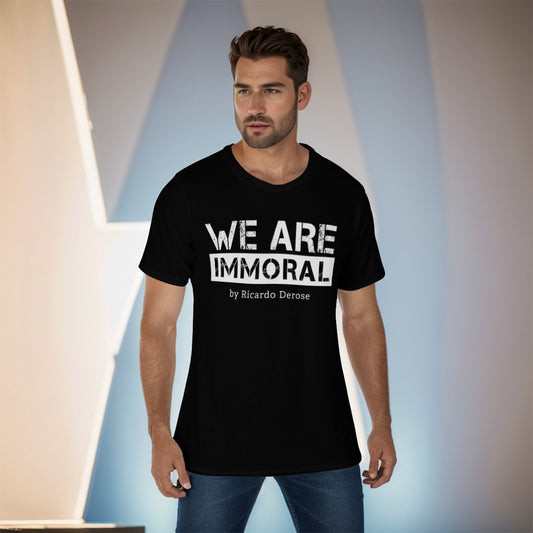 We Are Immoral - All-Over Print Men's O-Neck T-Shirt