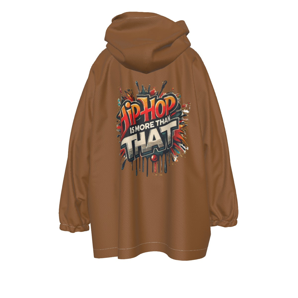 Hip Hop Is More Than That - All-Over Print Kid's Sherpa Fleece Hoodie Blanket