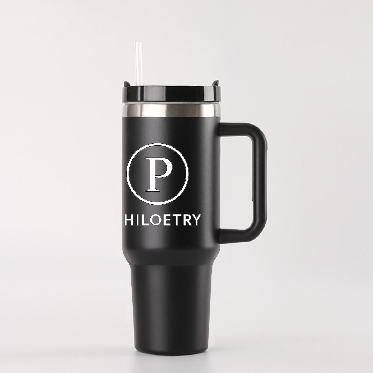 Philoetry - 40 oz Tumbler With Handle