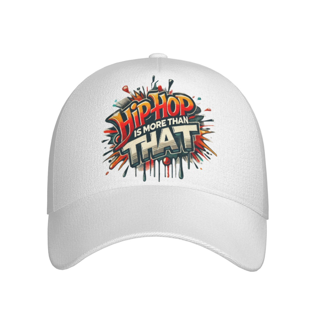 Hip-Hop Is More Than That - All-Over Print Peaked Cap