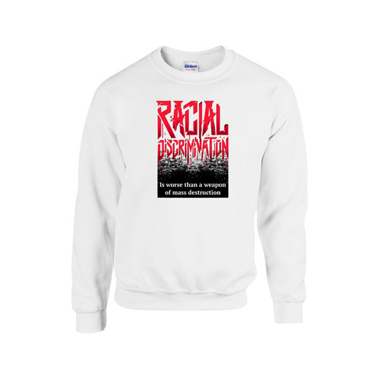 Racial Discrimination - Men's Sweatshirt For The USA |Gildan 18000 Single DTF