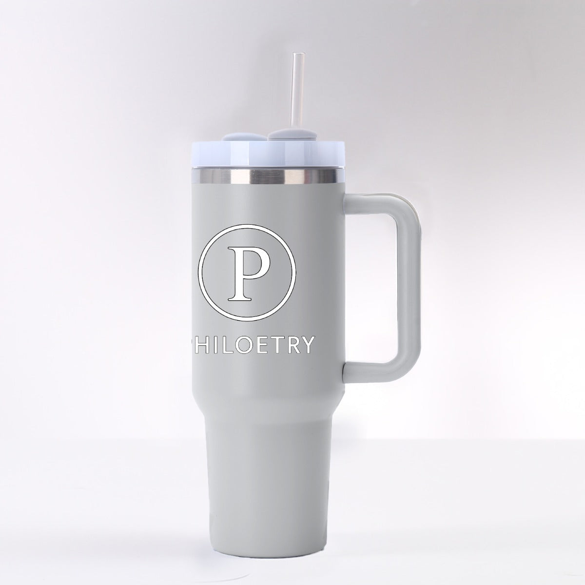 Philoetry - 40 oz Tumbler With Handle