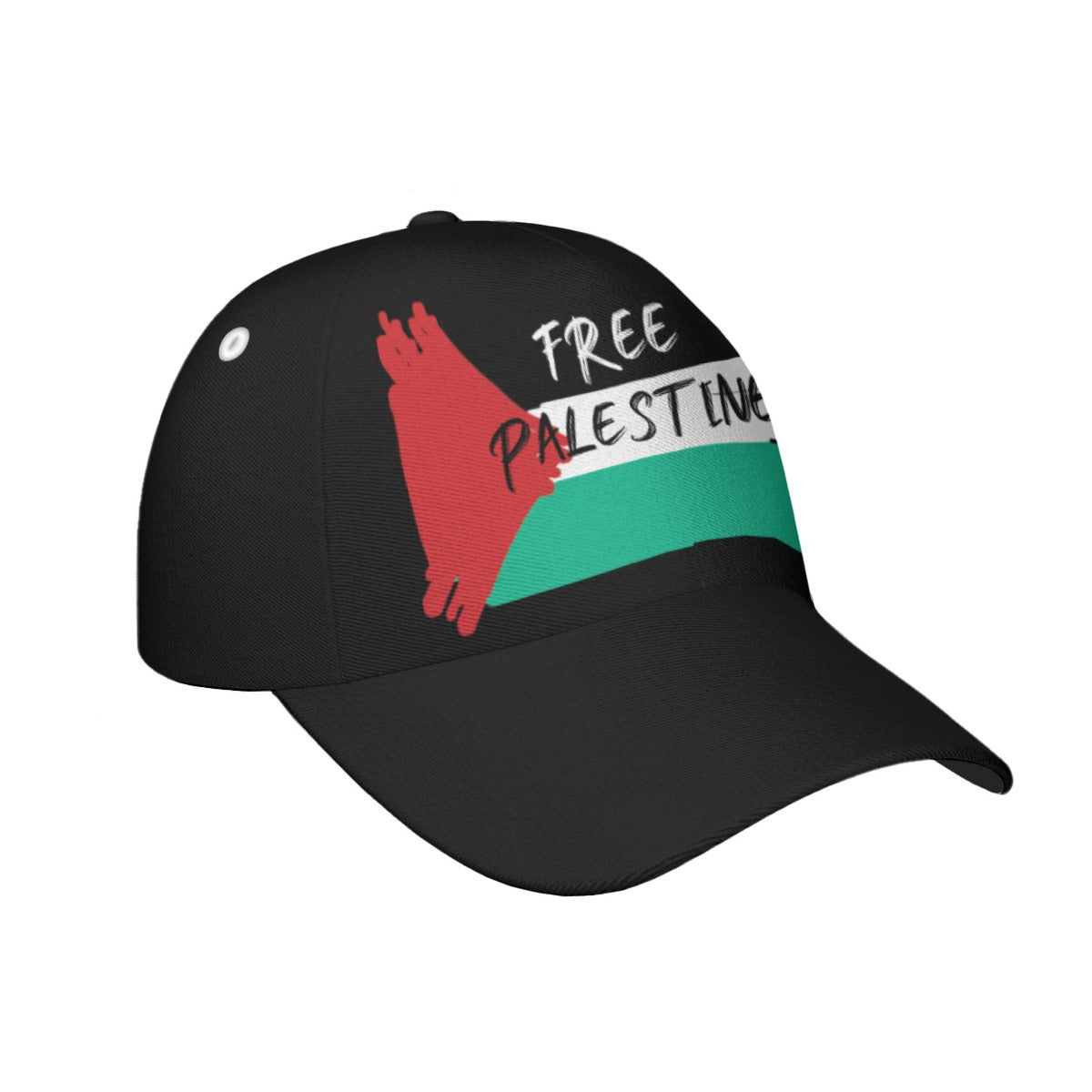 Free Palestine - All-Over Print Peaked Cap With Box