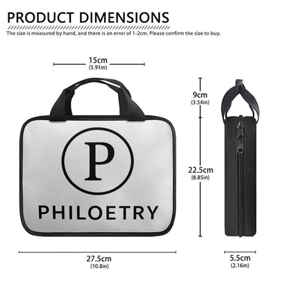 Philoetry - Simple Canvas Storage Bag Single Printing