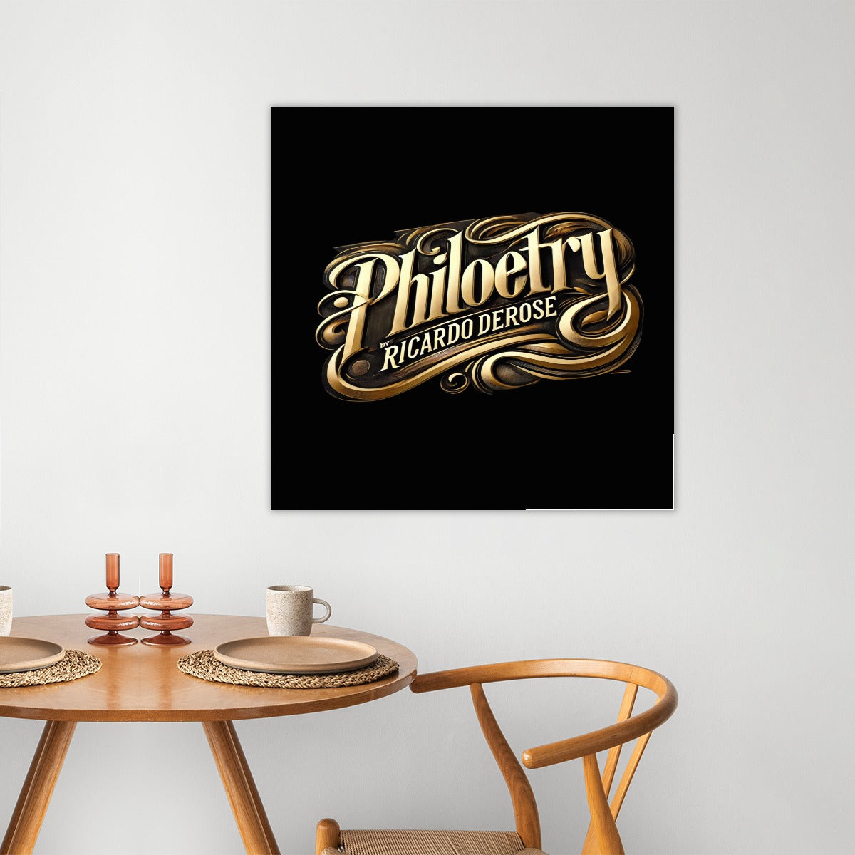 Large Frameless single-piece mural