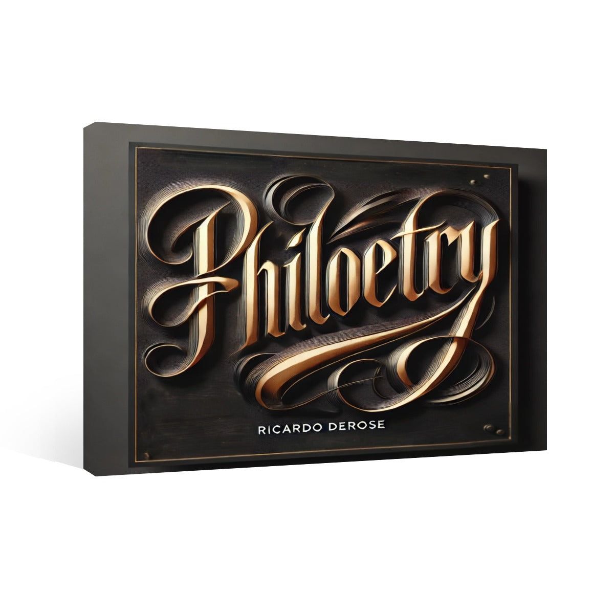 Philoetry - Framed Single-Piece Mural For The USA 3:2