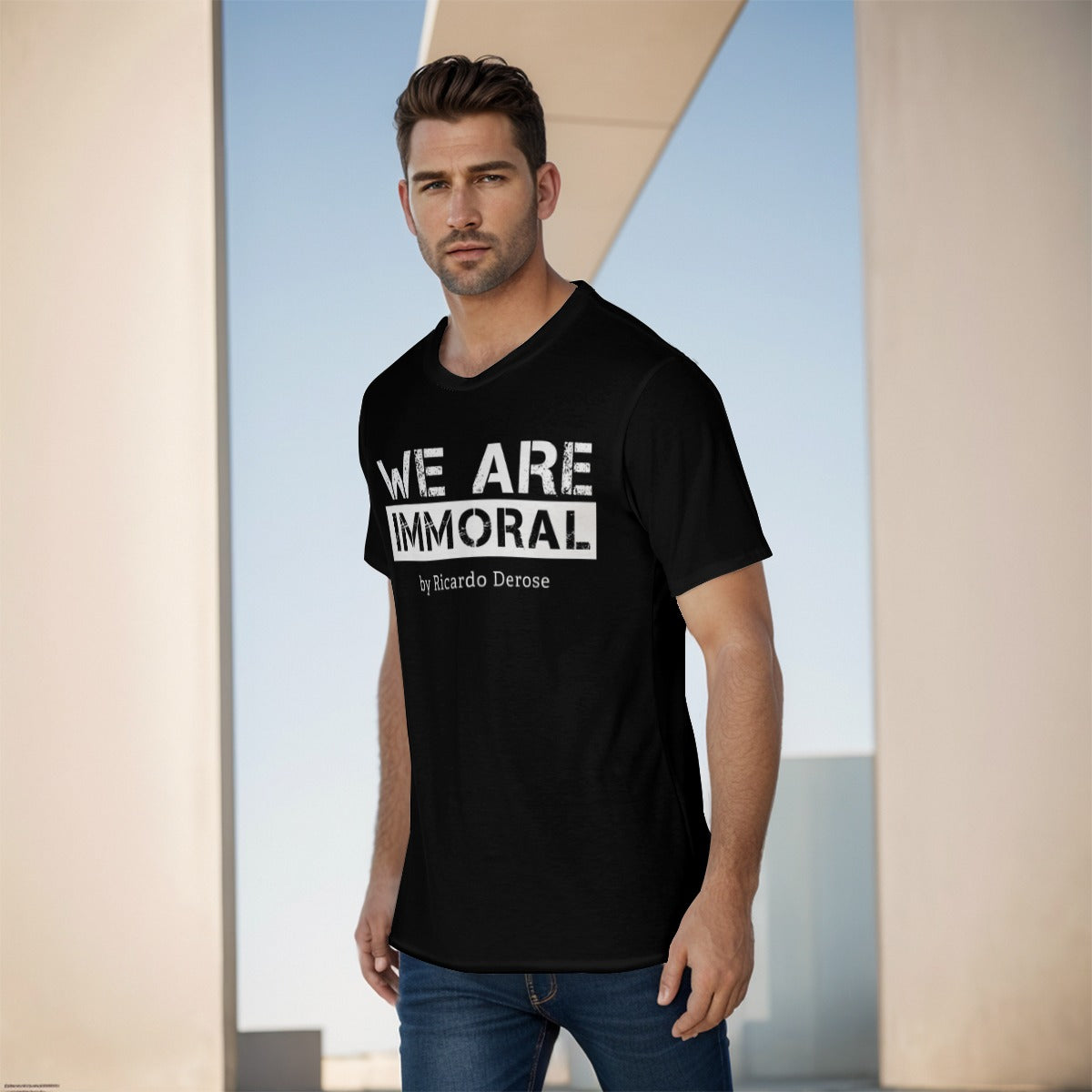 We Are Immoral - All-Over Print Men's O-Neck T-Shirt