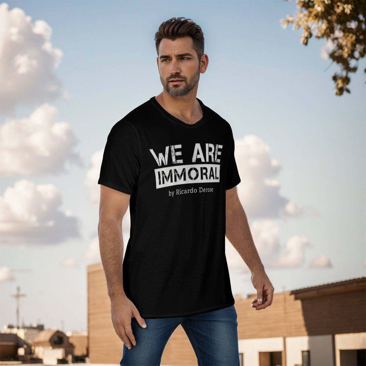 We Are Immoral - All-Over Print Men's O-Neck T-Shirt