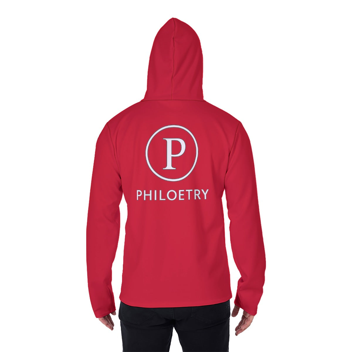 Philoetry - All-Over Print Men's Pullover Hoodie With Mask