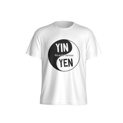 Yin Yen - All-Over Print Men's Split Hem Sun Protection T-Shirt
