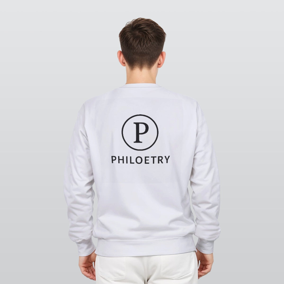 Philoetry - All-Over Print Men's Heavy Fleece Sweatshirt