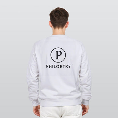 Philoetry - All-Over Print Men's Heavy Fleece Sweatshirt