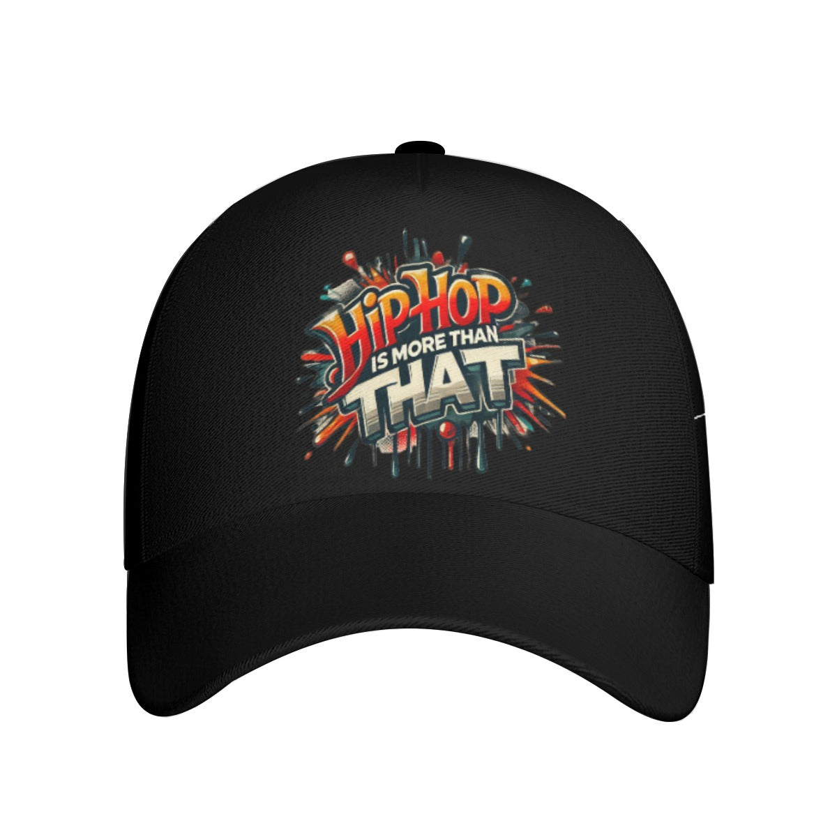 Hip-Hop Is More Than That - All-Over Print Peaked Cap