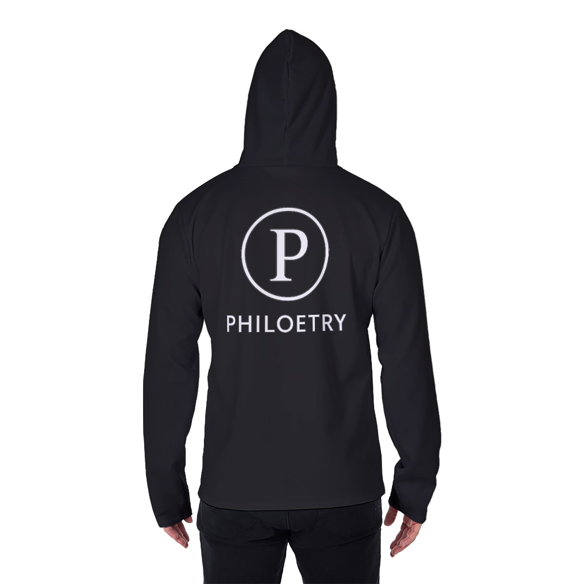 Philoetry - All-Over Print Men's Pullover Hoodie With Mask