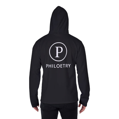 Philoetry - All-Over Print Men's Pullover Hoodie With Mask