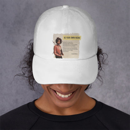 Be Your Own Hero - All-Over Print Peaked Cap With Box