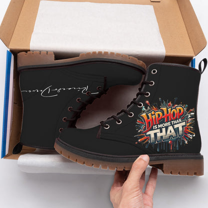 Hip-Hop Is More Than That - All-Over Print Men's Martin Short Boots