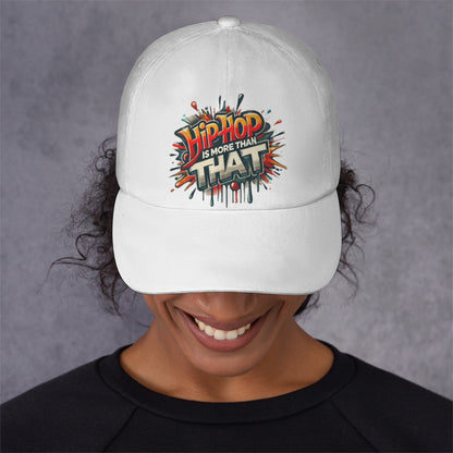 Hip-Hop Is More Than That - All-Over Print Peaked Cap