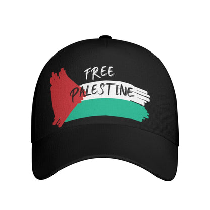 Free Palestine - All-Over Print Peaked Cap With Box