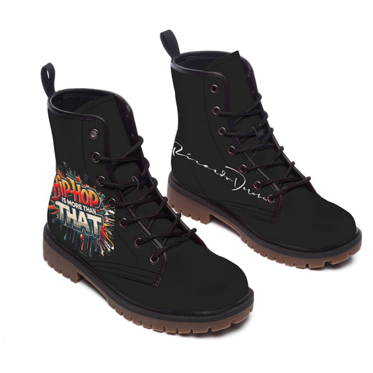 Hip-Hop Is More Than That - All-Over Print Men's Martin Short Boots