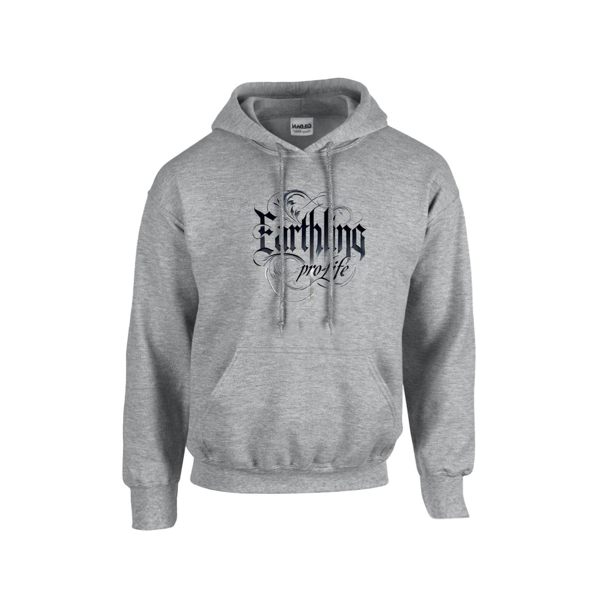 Earthling Pro-Life - Men's Hoodie For The USA |Gildan 18500  Single DTF