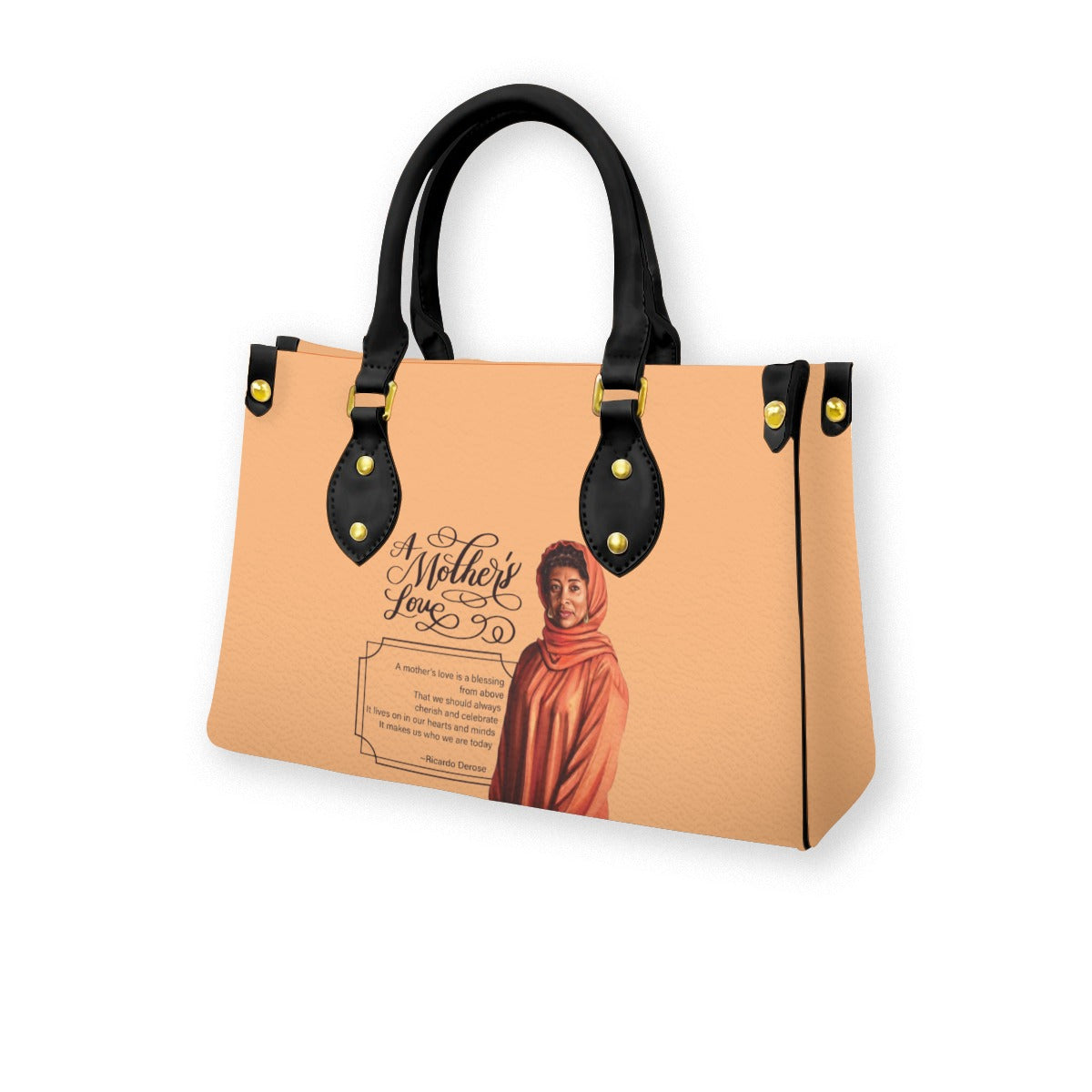 A Mother's Love - Women's Tote Bag With Black Handle