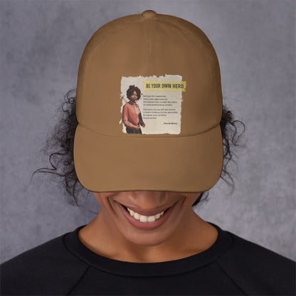 Be Your Own Hero  - All-Over Print Peaked Cap With Box