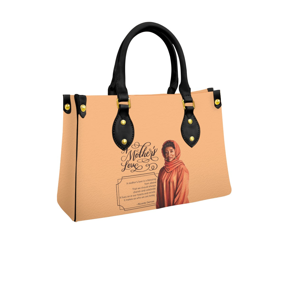 A Mother's Love - Women's Tote Bag With Black Handle