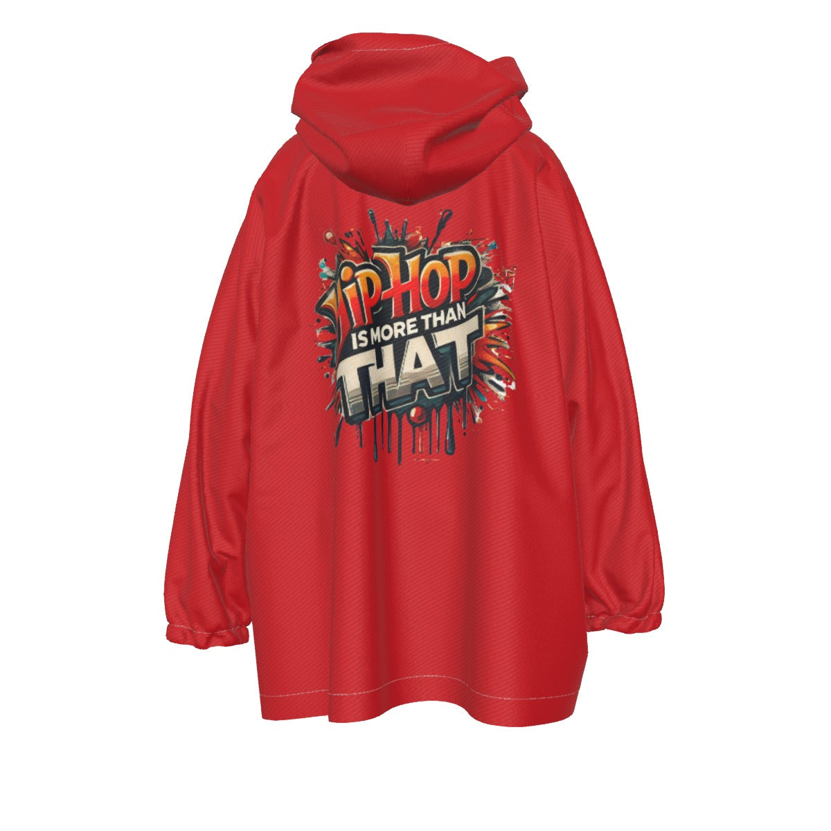 Hip Hop Is More Than That  - All-Over Print Kid's Sherpa Fleece Hoodie Blanket