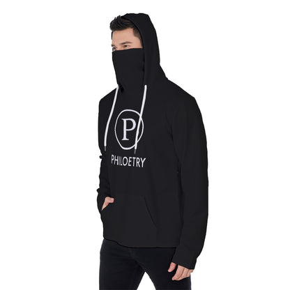 Philoetry - All-Over Print Men's Pullover Hoodie With Mask