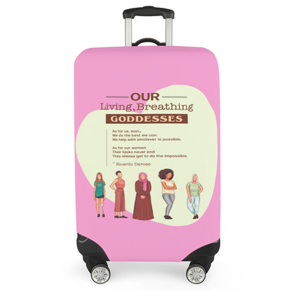 Breathing Goddesses - All-over Print Luggage Cover (With Belt)
