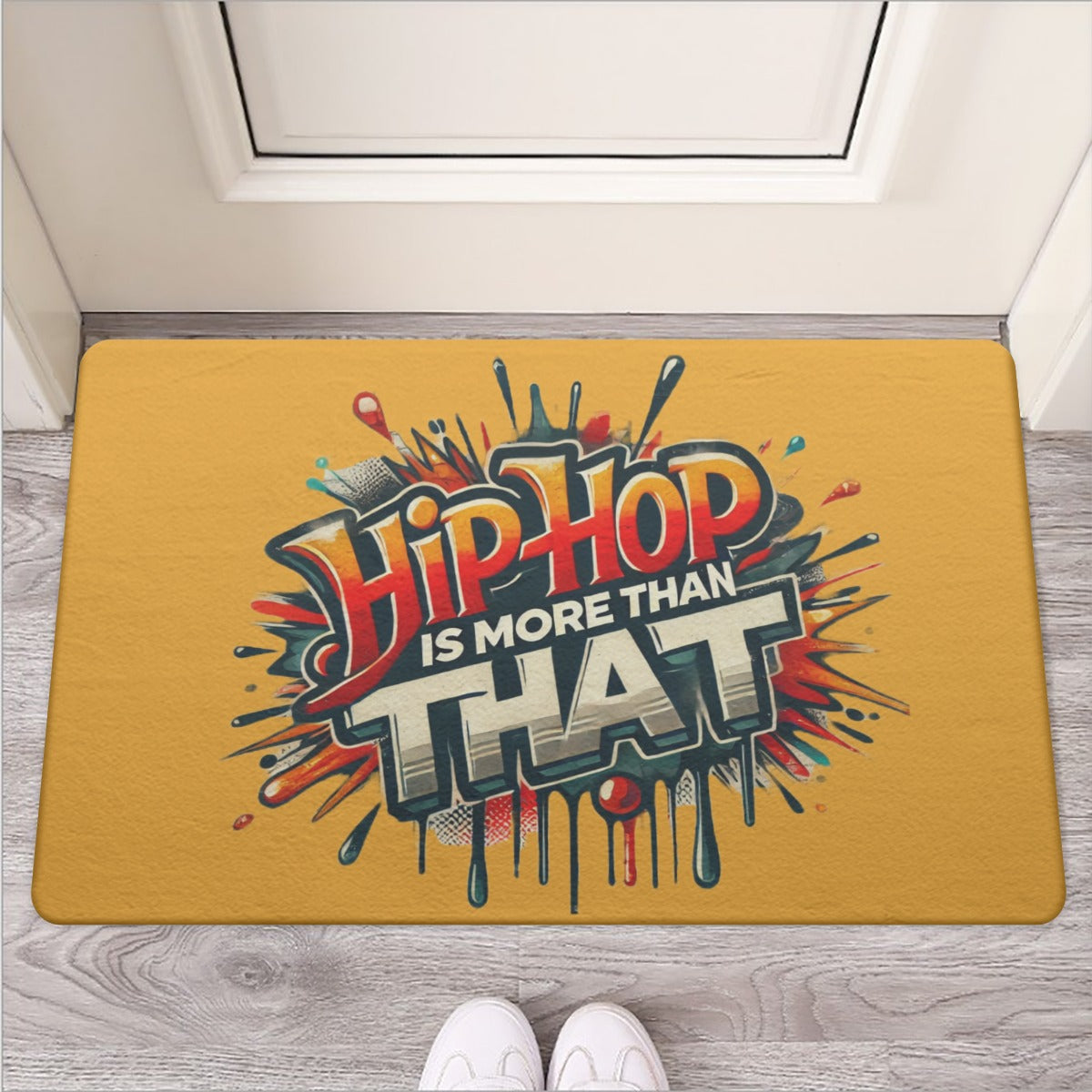 Hip Hop Is More Than That - Door Mat | Rubber