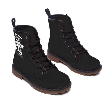 Yin Yen - All-Over Print Men's Martin Short Boots