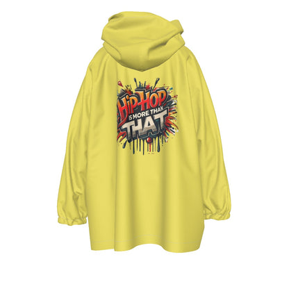 Hip Hop Is More Than That  - All-Over Print Kid's Sherpa Fleece Hoodie Blanket