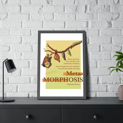 Metamorphosis Framed Paper Posters