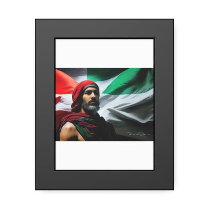 Framed Free Palestine Paper Posters