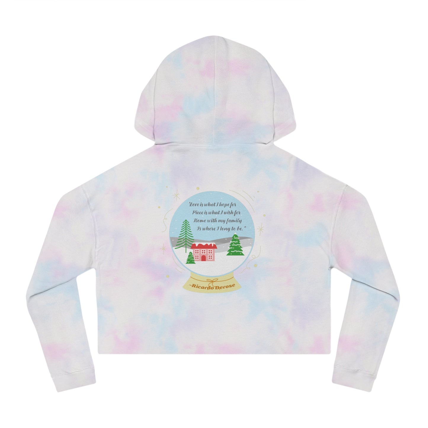 A Christmas Story - Women’s Cropped Hooded Sweatshirt