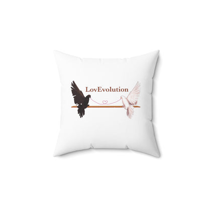 Ricardo Derose LovEvolution 2_Spun Polyester Square Pillow