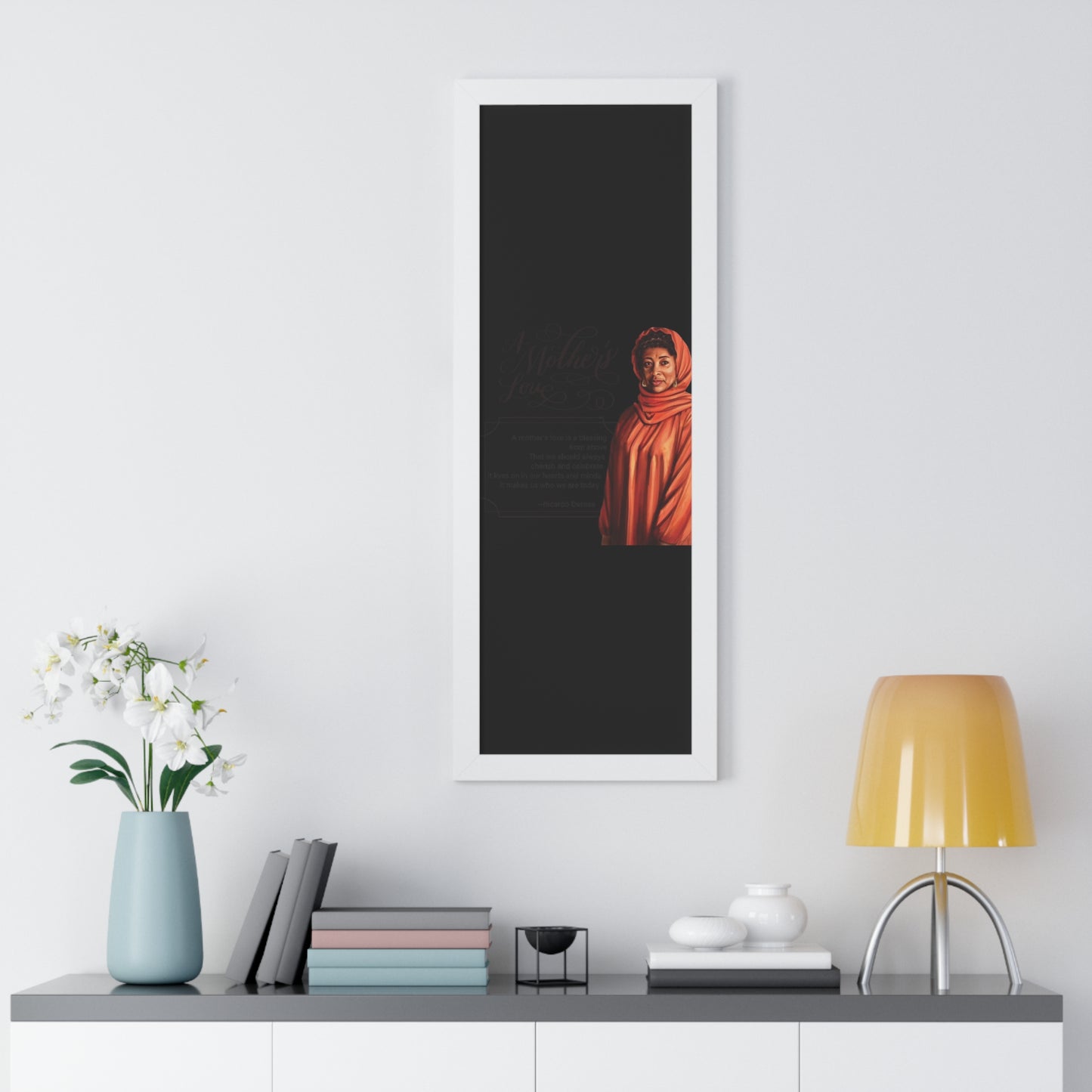 A Mother's Love- Framed Vertical Poster