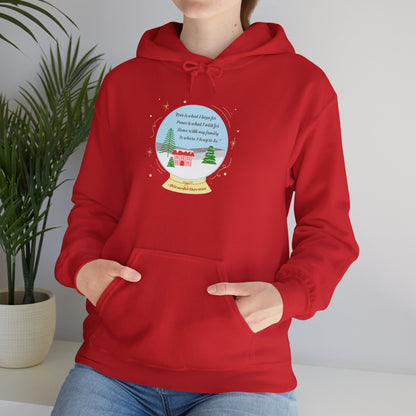 Christmas_Wish for Peace_Unisex Heavy Blend™ Hooded Sweatshirt