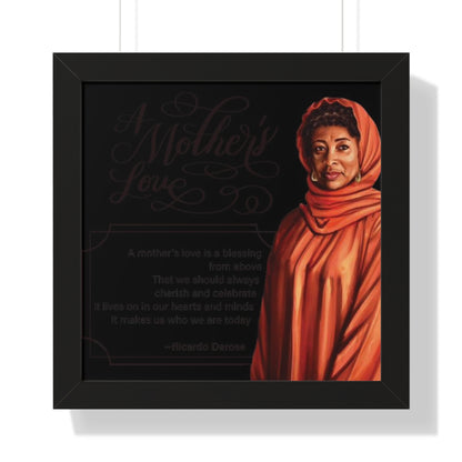 A Mother's Love- Framed Vertical Poster