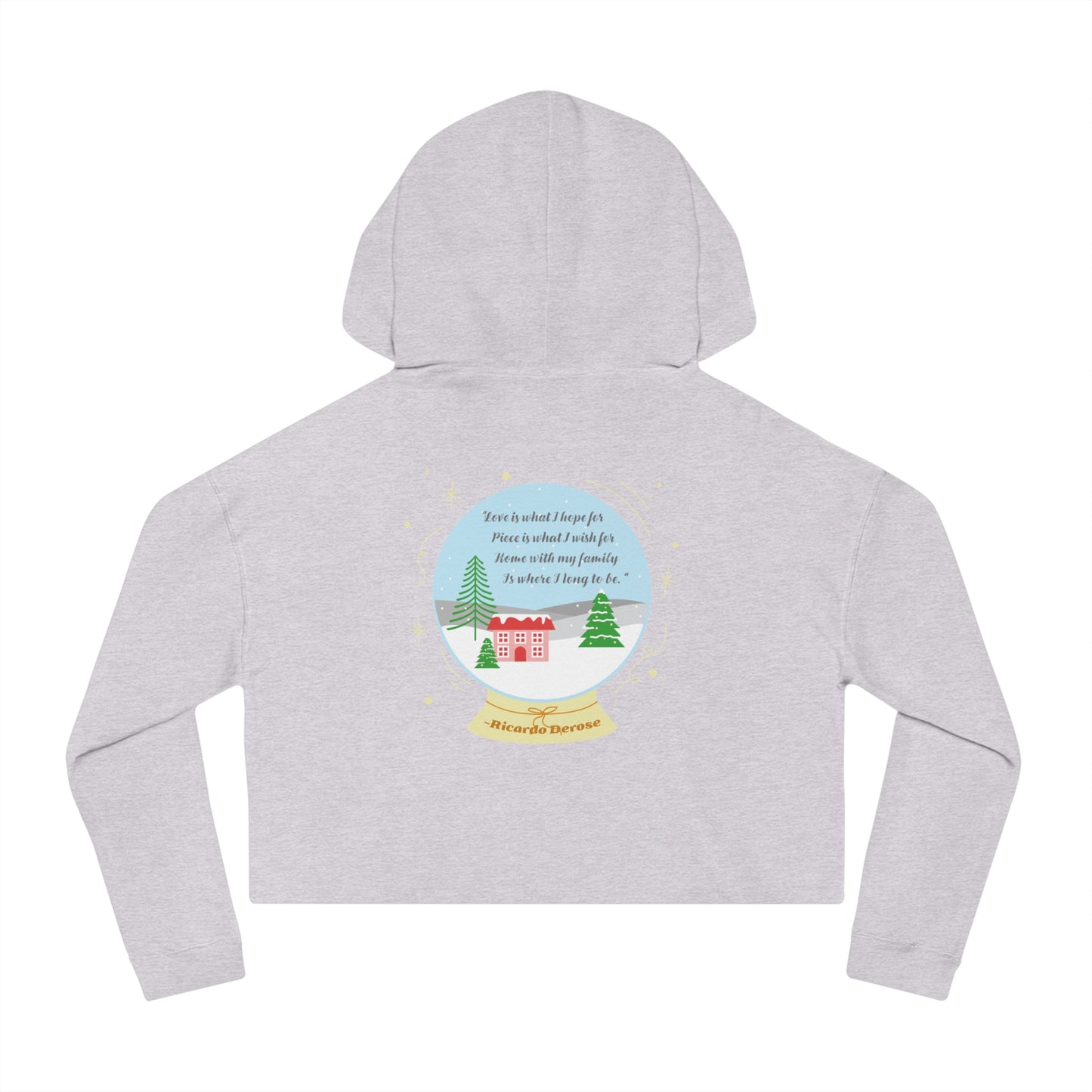 A Christmas Story - Women’s Cropped Hooded Sweatshirt