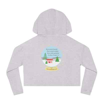 A Christmas Story - Women’s Cropped Hooded Sweatshirt