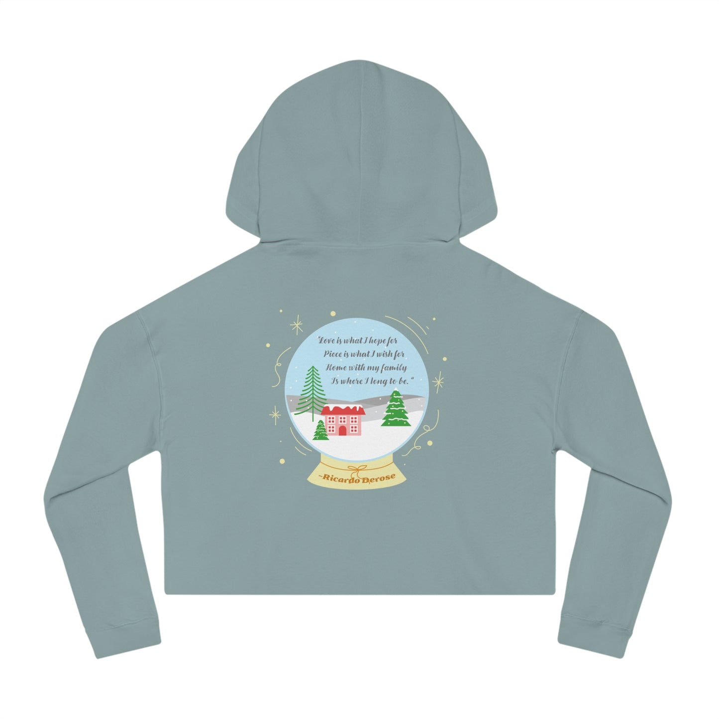 A Christmas Story - Women’s Cropped Hooded Sweatshirt