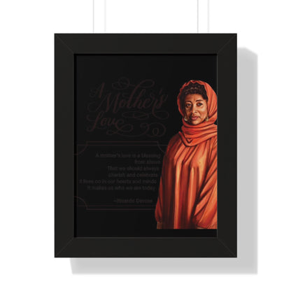 A Mother's Love- Framed Vertical Poster